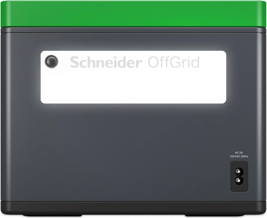 Stacion portativ energjie APC Schneider OffGrid PPS500-GR, 517Wh, 2 Schuko, i zi/gjelbër