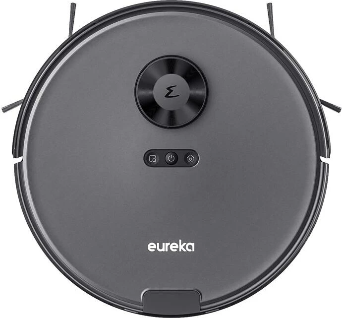 Robot pastrues EUREKA E10s me stacion vetë-shkarkues, 5200mAh, 4000Pa, i zi