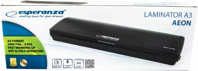 Plastifikues Esperanza EFL003, 250 mm, i zi