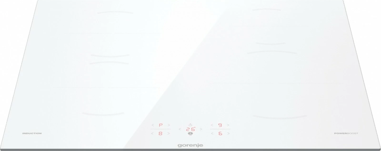 Pllakë gatimi me induksion Gorenje GI6401WSC, 4 zona, e bardhë
