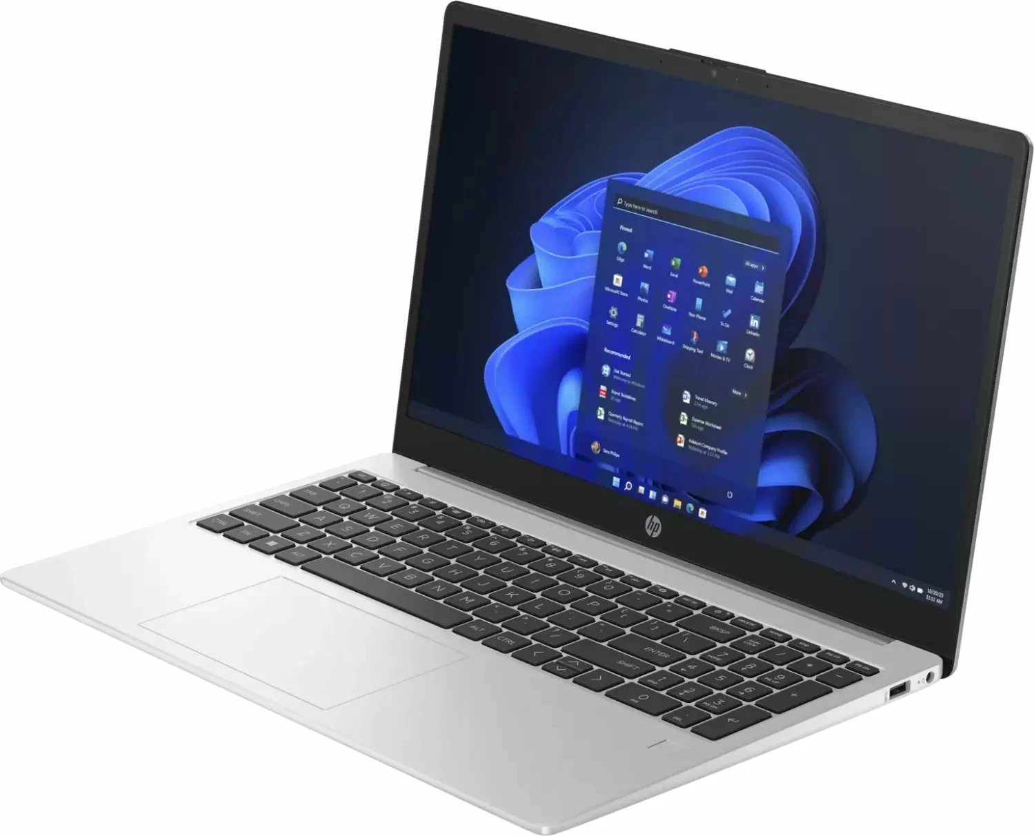 Laptop HP 255R G10 (B9YQ4ET), Ryzen 5 7535U, 8GB RAM, 512GB M.2 PCIe SSD, 15.6" FHD IPS, Windows 11, argjendtë