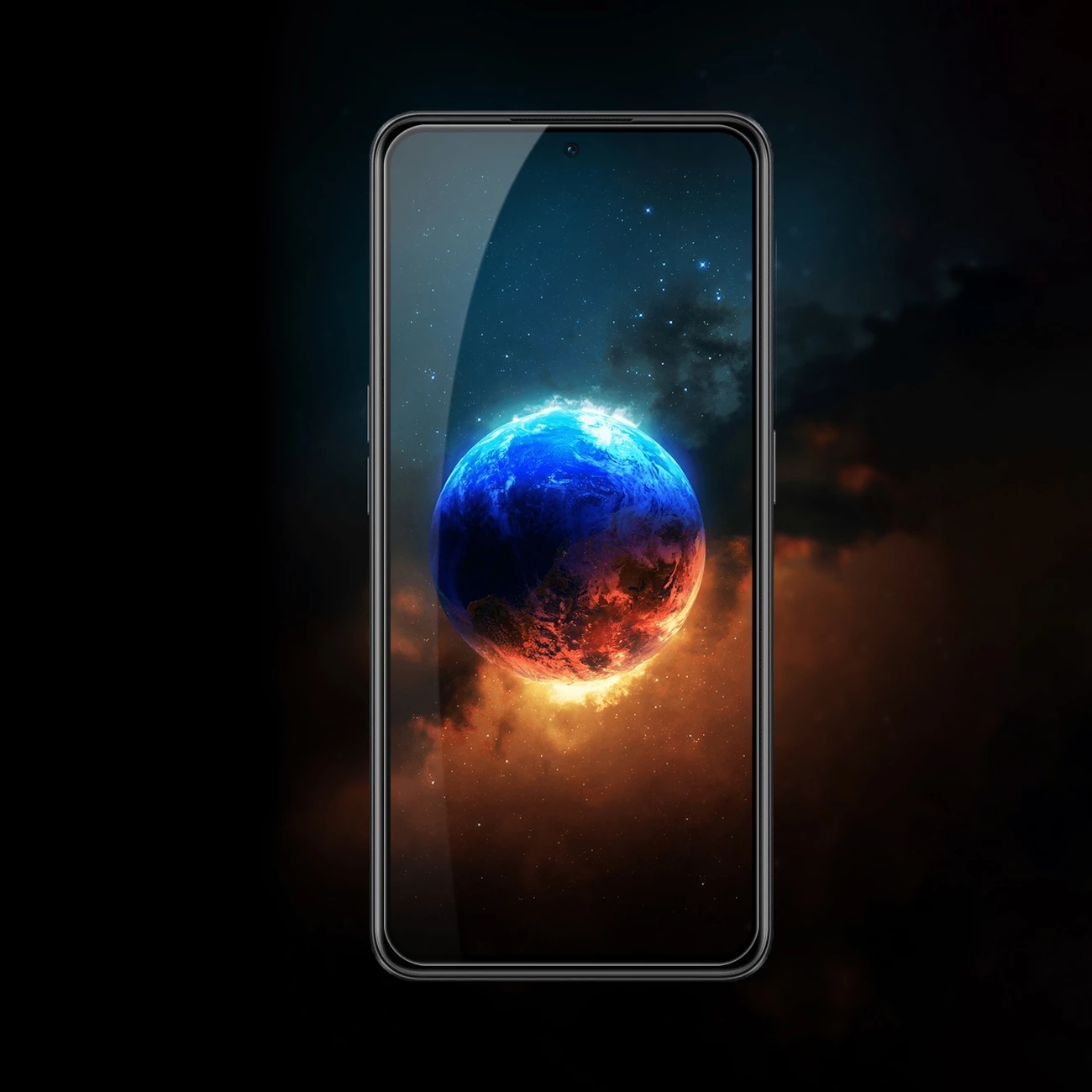 Xham i temperuar Nillkin CP+PRO për ekran të plotë, për OnePlus Ace, 0.2 mm, i zi