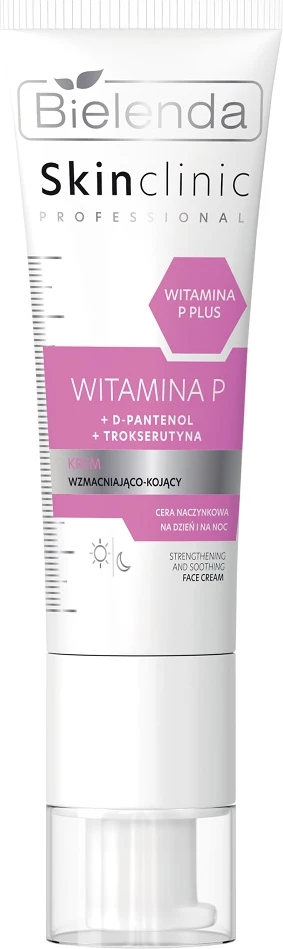 Krem fytyre për femra Bielenda Skin Clinic Professional Vitamin P Soothing and Strengthening, 40ml