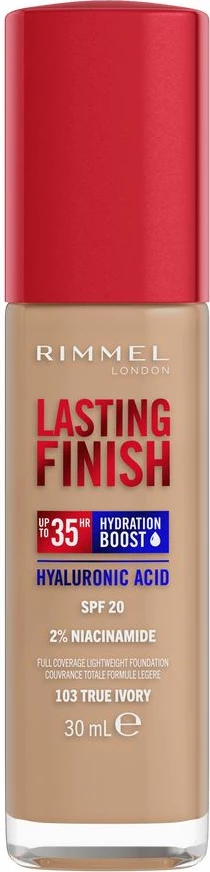 Fondatinë Rimmel Lasting Finish 35H 103 True Ivory 30ml