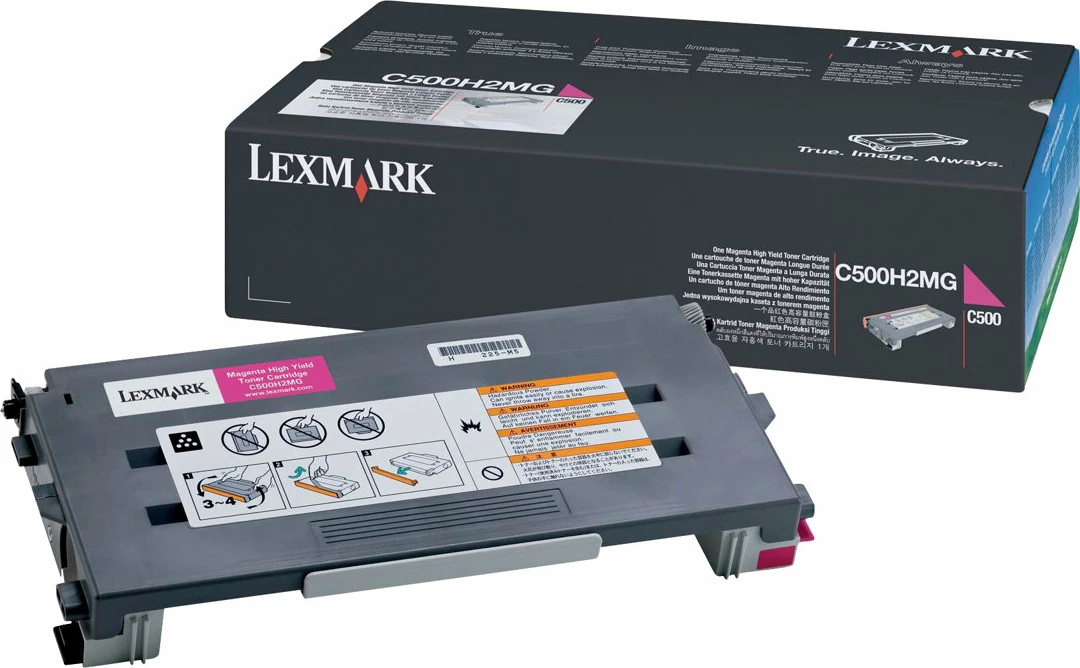 Toner Lexmark C500 ORINK, C500H2MG, Magenta, High Yield, 1-pack