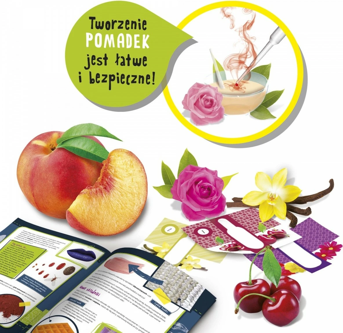 Set edukativ Lisciani Laboratory of Im a Genius - Lipstick Factory, për vajza, 8+ vjeç