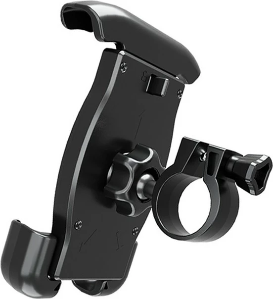 Mbajtës telefoni CRONG Bikeclip Enduro për biçikletë/motoçikletë, për telefona 4.7-6.8", e zezë