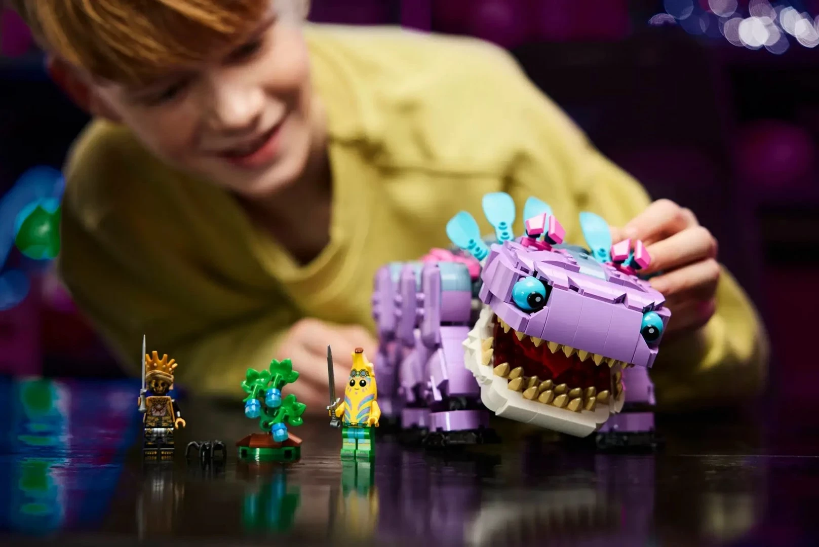 Set lodrash LEGO Fortnite 77077 Klombo me 2 minifigura