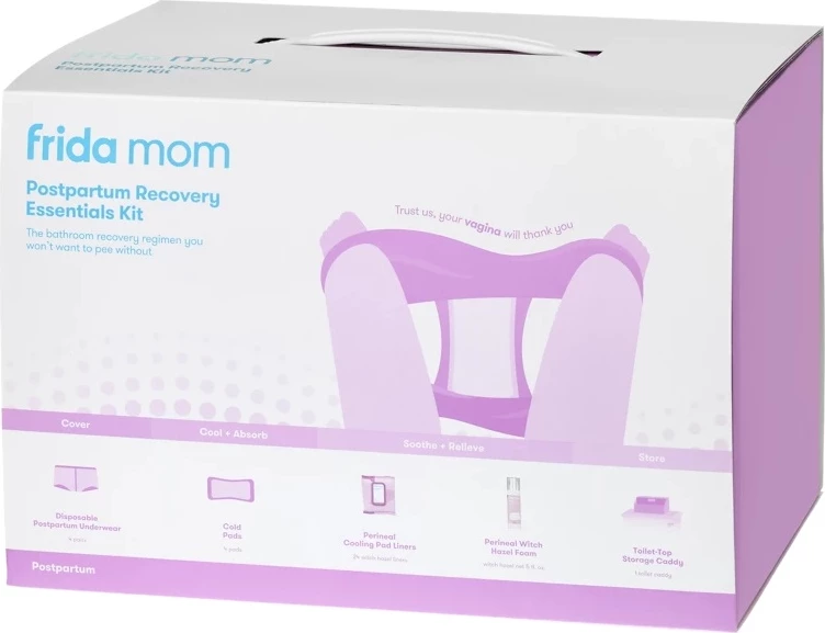 Set rigjenerimi pas lindjes Frida kit për femra, 5 artikuj