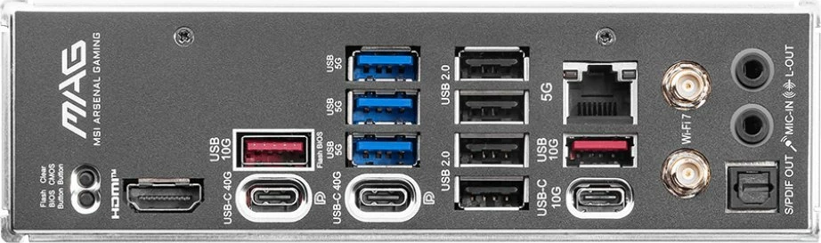 Pllakë amë MSI MAG X870E TOMAHAWK WIFI, ATX, DDR5, Wi‑Fi 7, 5G LAN