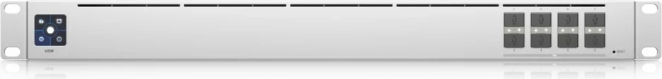 Switch Ubiquiti USW-AGGREGATION, Managed L2, 1U, Argjendtë