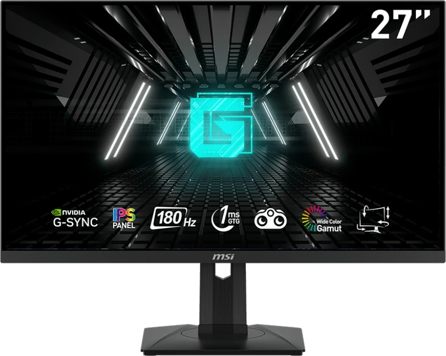 Monitor gaming MSI G274PFDE 27 inç, IPS, 180Hz, Full HD, i zi