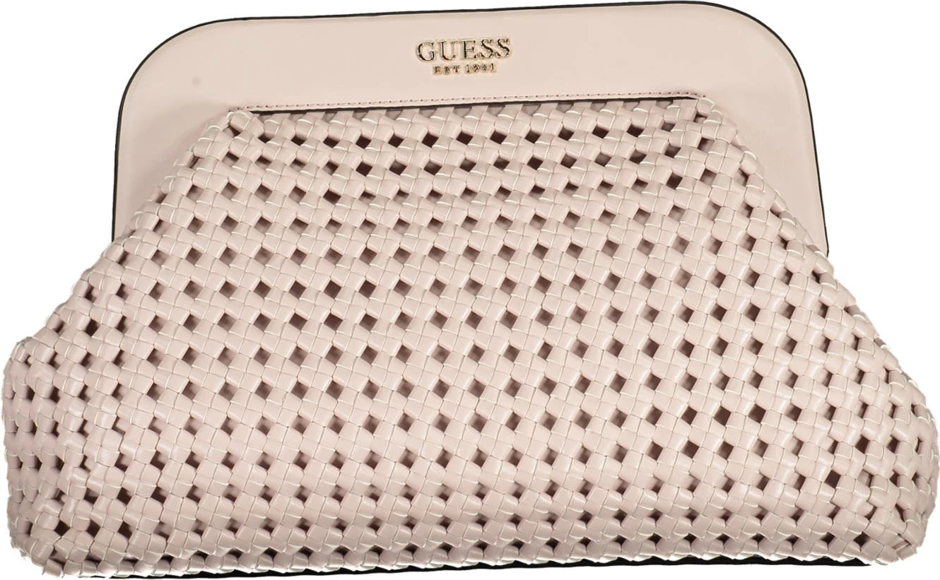 Çantë dore GUESS JEANS femra, rozë