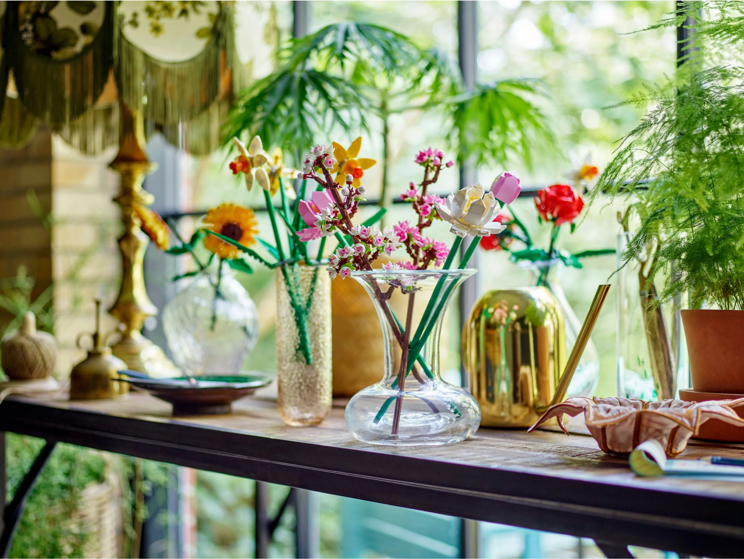 Set ndërtimi LEGO Cherry Blossoms 40725, 430 pjesë, multikolor