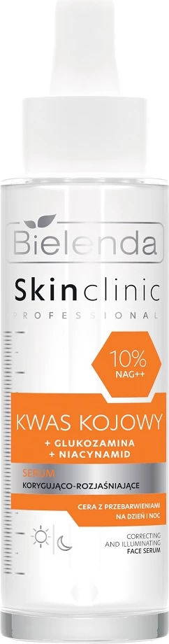 Serum për fytyrë Bielenda Skin Clinic Professional Kojic Acid Correcting and Brightening për femra, 30ml
