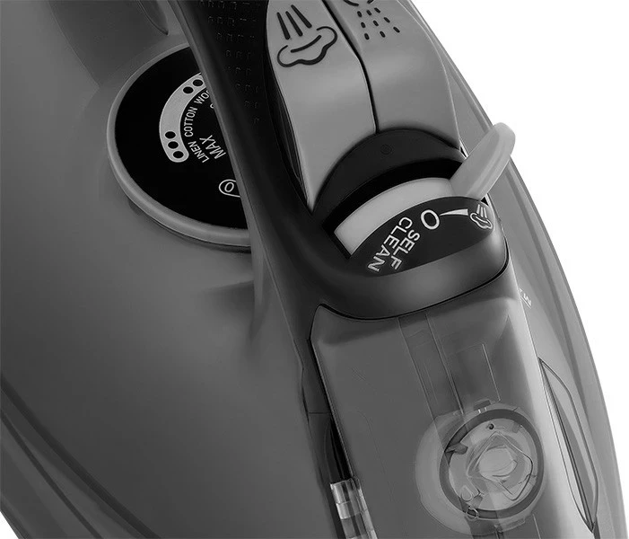 Hekur me avull Lafe GlidePro, 2600W, soleplate qeramike, zi