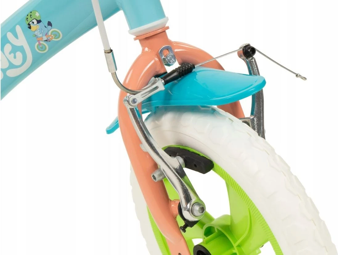 Bicikletë për fëmijë TOIMSA 12” BLUEY, 4 rrota, Temë Paw Patrol, Bardhë