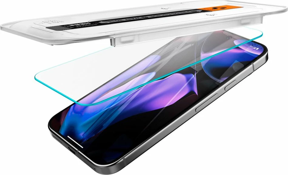 Xham i temperuar Spigen Glas.tR EZ Fit për Google Pixel 9 / 9 Pro, 2 copë