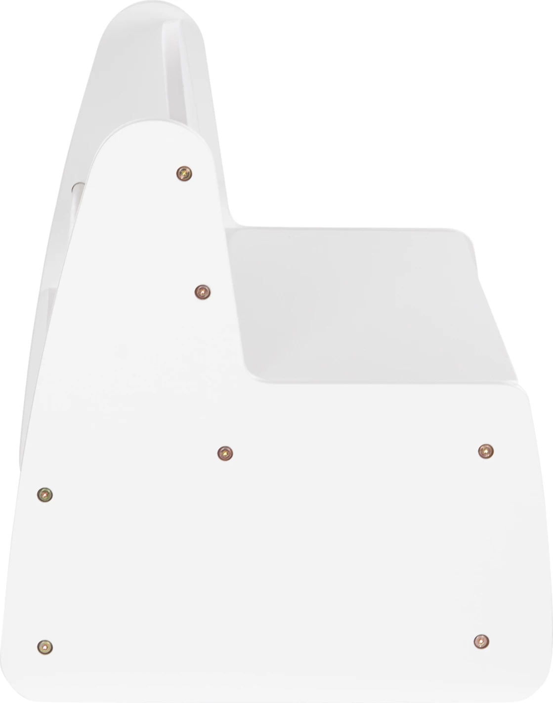 Bankë për fëmijë me hapësirë për ruajtje, stil Montessori, e bardhë, RICKI FH18342.03, 63x43x47cm