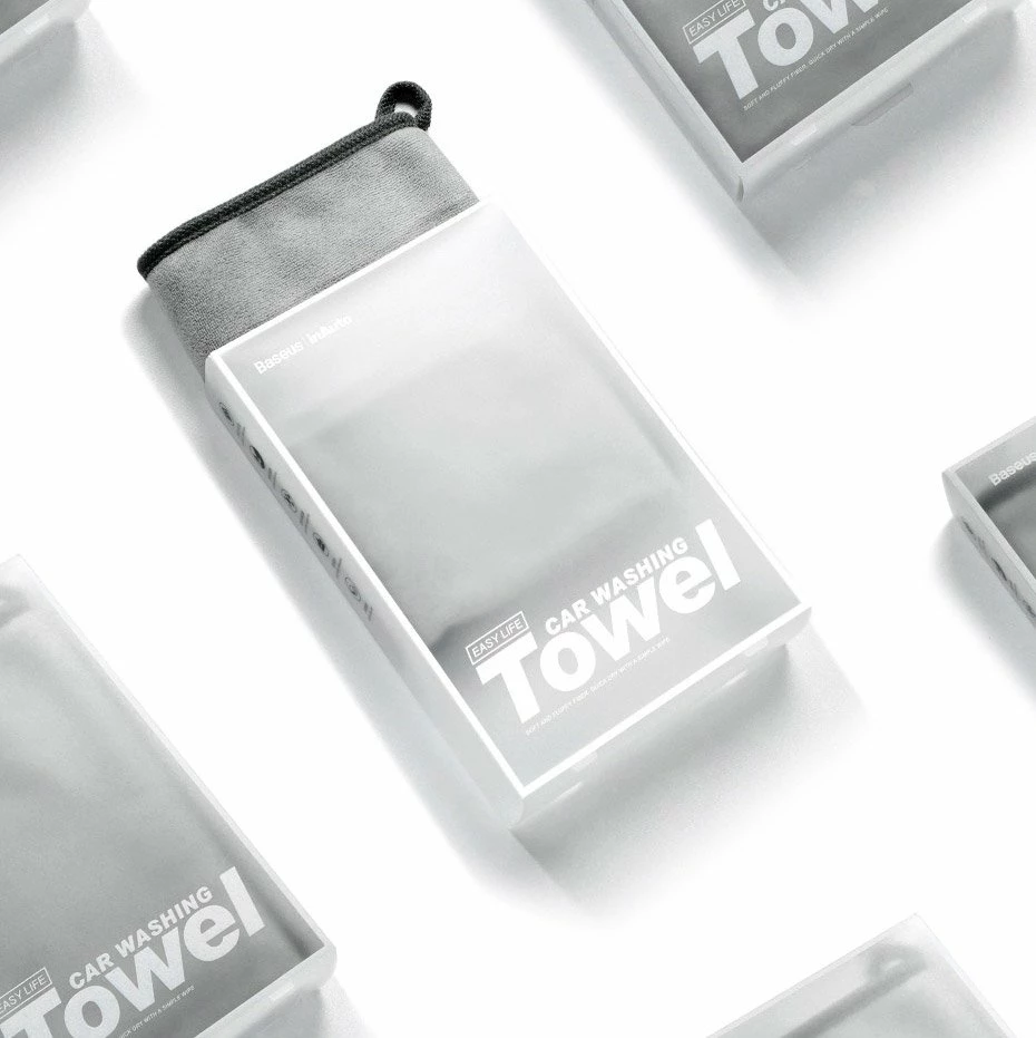 Peshqir mikrofibër Baseus CRXCMJ-A0G, 40x80cm, Gri