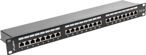 Paneli i Patch-it LANBERG PPS5-1024-B, Kategoria 5e