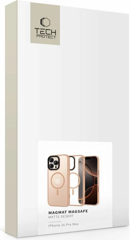Mbështjellës Tech-Protect MagMat MagSafe për iPhone 16 Pro Max, Rozë