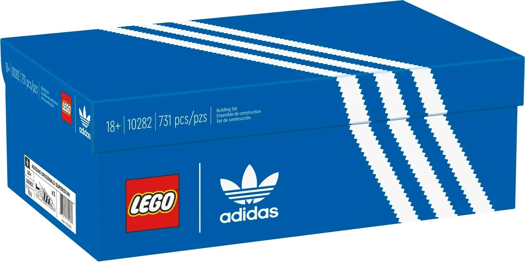 Set LEGO Adidas Originals Superstar, 731 pjesë