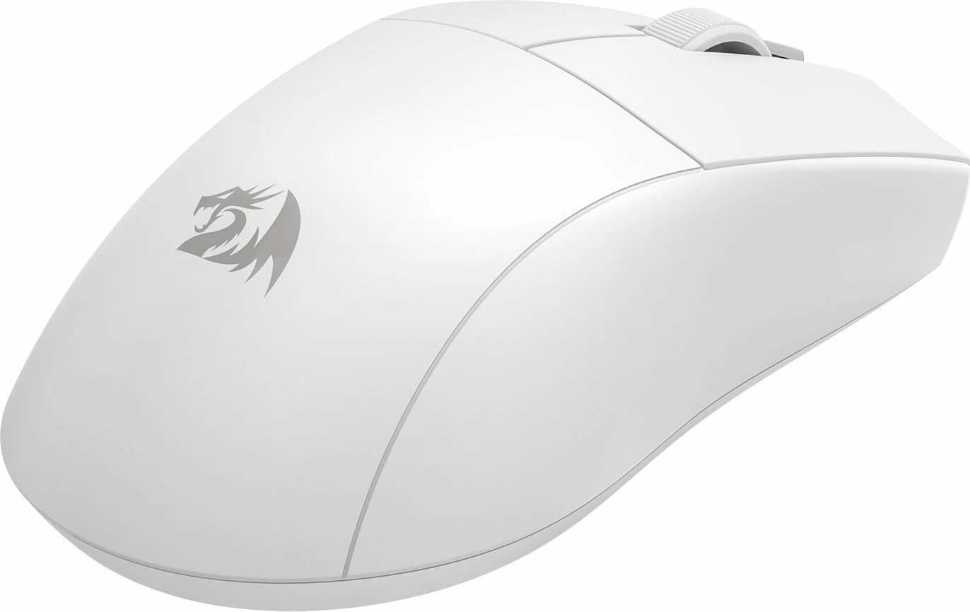 Maus Redragon M916 LIT M916W-LIT-1K 26000 DPI wireless + wired, i bardhë