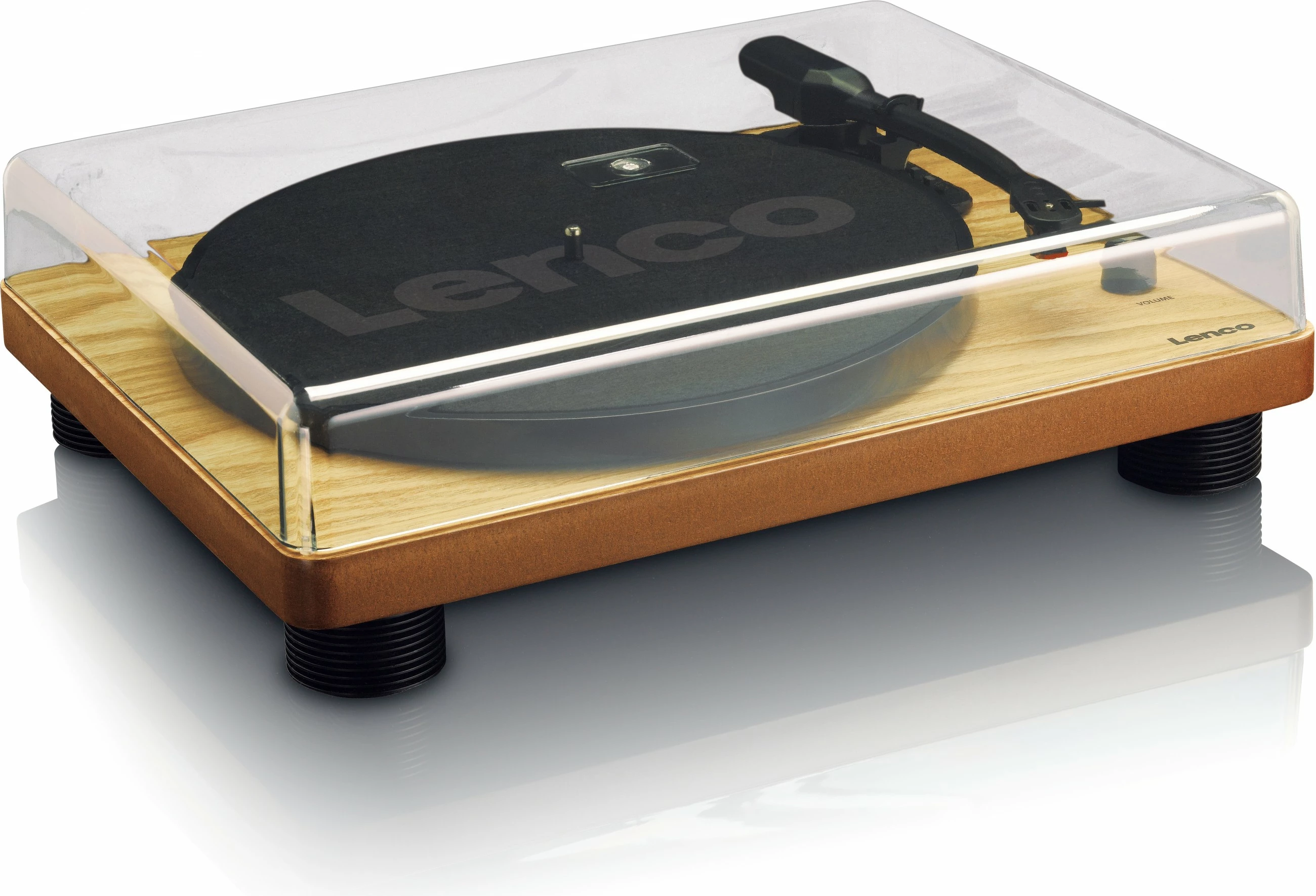 Gramafon Lenco LS-50, USB, altoparlantë të integruar, ngjyrë dru