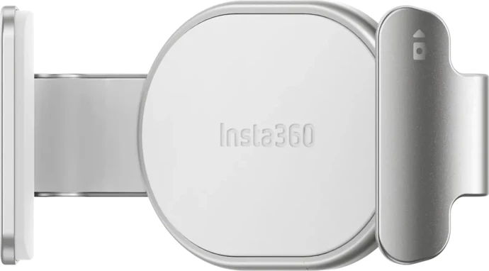 Kapëse magnetike telefoni, Insta360, CINSBBQ/D, për Flow 2 Pro gimbal, gamë 64–84 mm, alumin, e bardhë