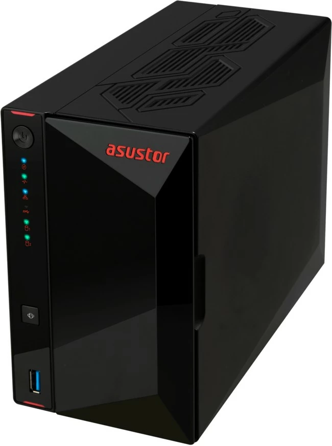 NAS Asustor AS5402T, Intel Celeron N5105, 4 GB DDR4, 0 TB, e zezë