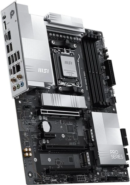Pllakë amë MSI PRO X870E-P WIFI, Socket AM5, ATX, e zezë