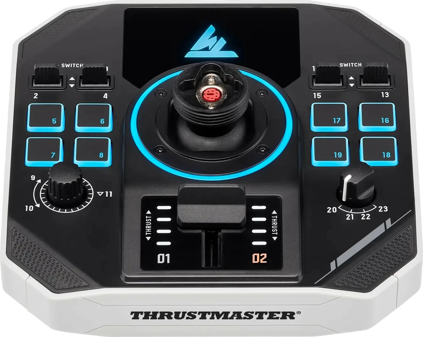 Joystick Thrustmaster SoL-R 2 FlightStick Space Duo për PC, bardhë/zezë