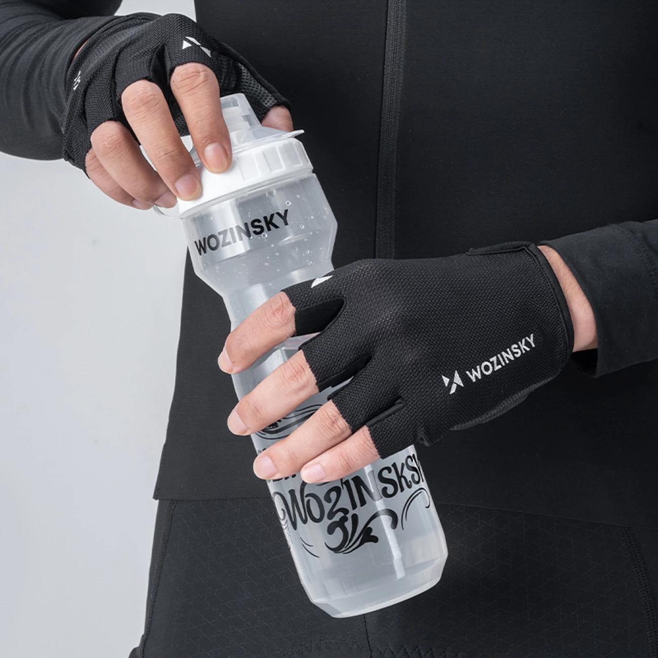 Doreza çiklizmi Wozinsky WRR-01XL XL, të ajrosshme, anti-shqitje, e zezë