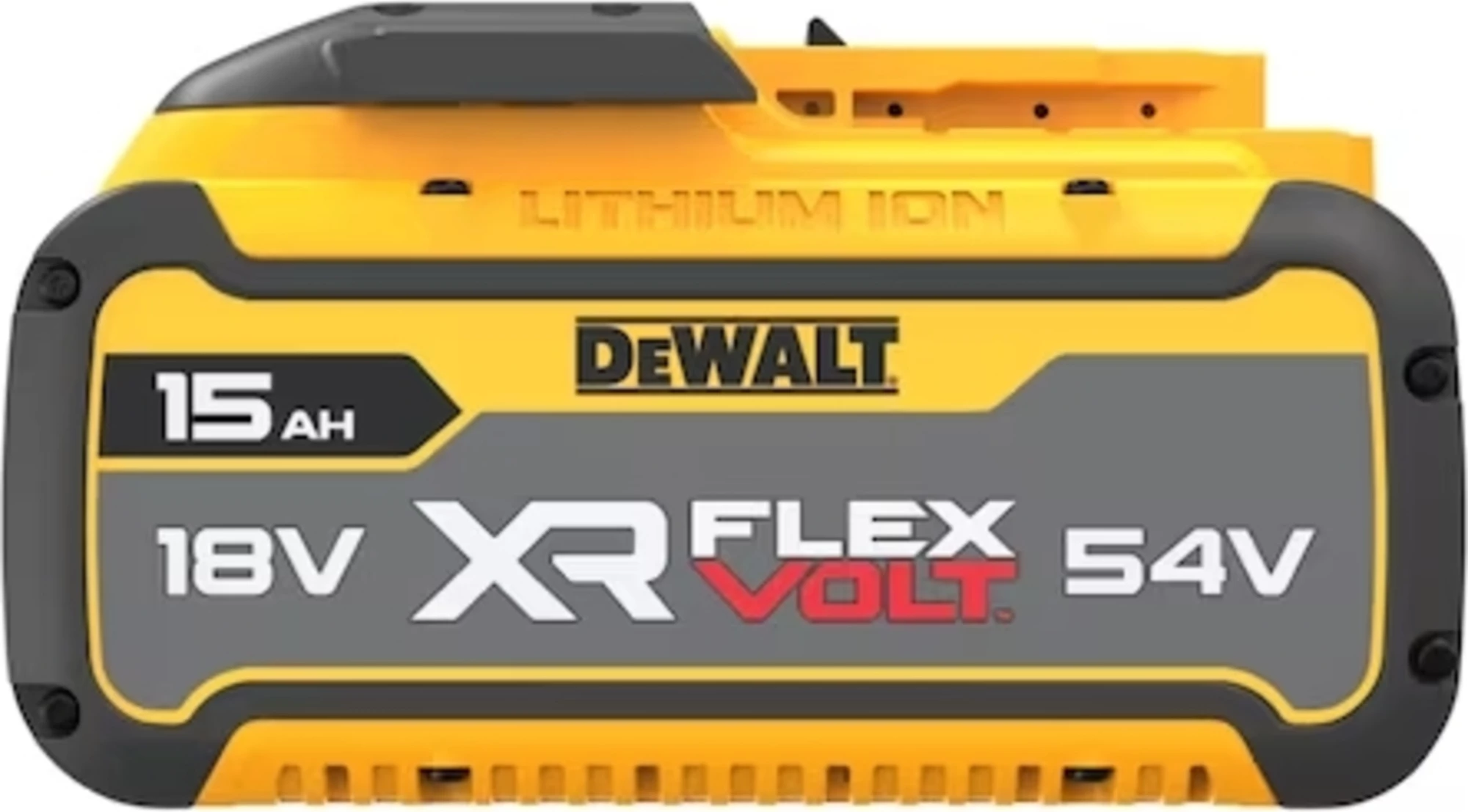 Bateri Dewalt DCB549 XR FLEXVOLT 15Ah 18V/54V, verdhë/zezë