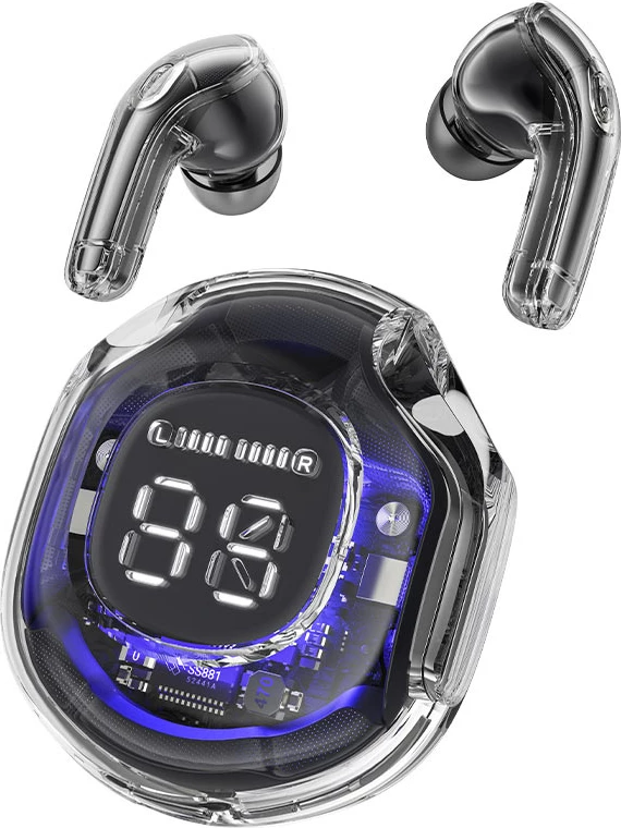 Kufje wireless Acefast T8, TWS, Bluetooth 5.3, 30 orë, rozë