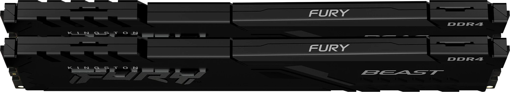RAM Memorje Kingston FURY Beast 64GB 3200MT/s DDR4 CL16 DIMM, 64 GB, 2 x 32 GB, e zezë