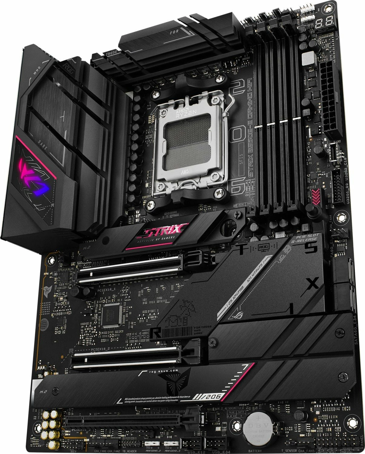 Pllakë amë Asus ROG Strix B650E-E Gaming WiFi ATX DDR5 PCIe 5.0 WiFi 6E, e zezë