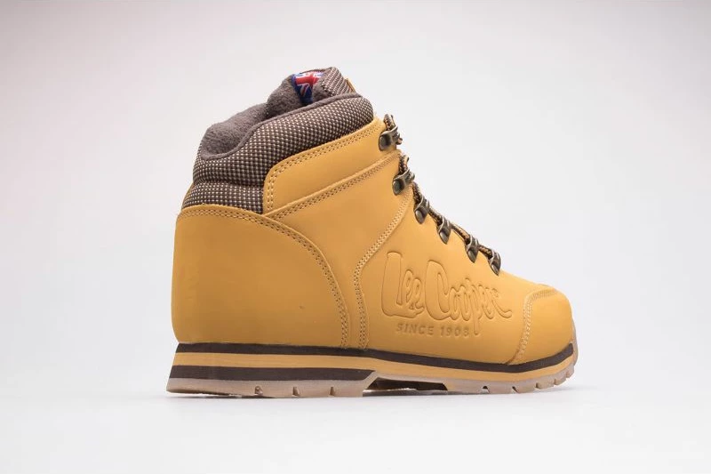 Këpucë për meshkuj Lee Cooper, të verdha