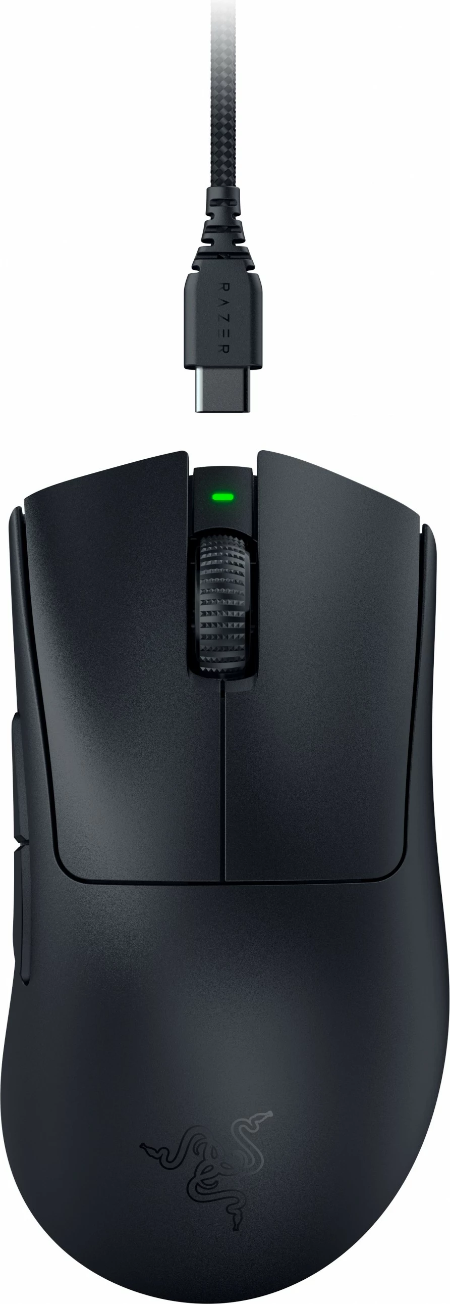 Maus Razer DeathAdder V3 Pro me HyperPolling Wireless Dongle, i zi