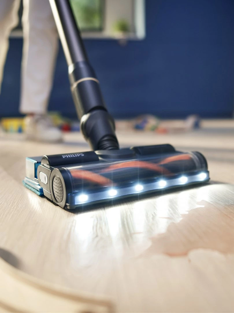 Fshesë me korrent pa kabllo Philips 7000 series Aqua XC7057/01, 0.6L, Li-Ion, E zezë