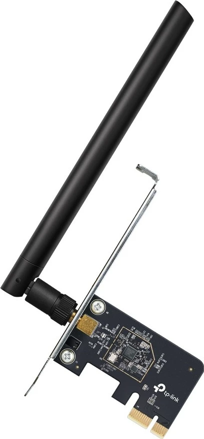 Kartelë rrjeti TP-Link Archer T2E, PCI Express, WLAN, 433 Mbit/s, e zezë, argjendtë