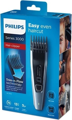Makinë rroje Philips HC3530/15, ngjyrë e zezë-gri