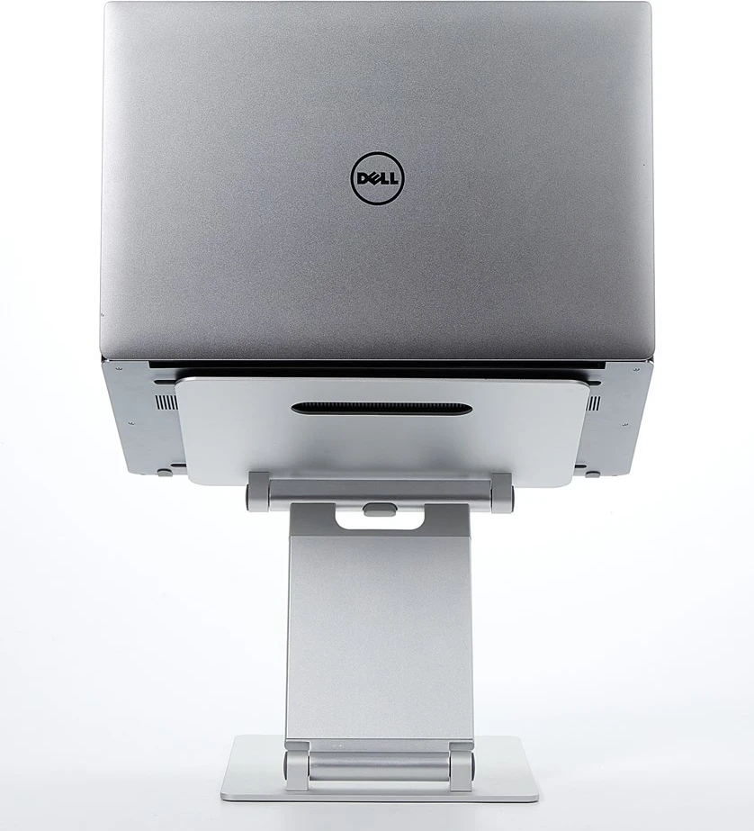 Mbajtëse për laptop POUT Eyes3 Lift, alumin, argjend/hiri