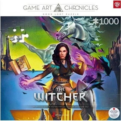 Puzzle Cenega Publishing Game Art Chronicles, The Witcher & Salvador Dali, 1000 copë, Multikolor
