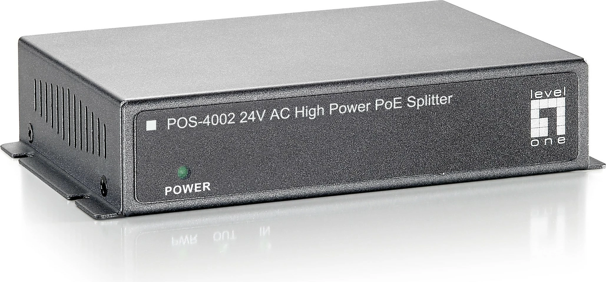 Splitter PoE LevelOne POS-4002, 24V AC, IEEE 802.3x, 10/100Base-T, i zi