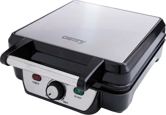 Aparat për gofra Camry CR 3025, 4 gofra, ngjyrë argjendtë-e zezë