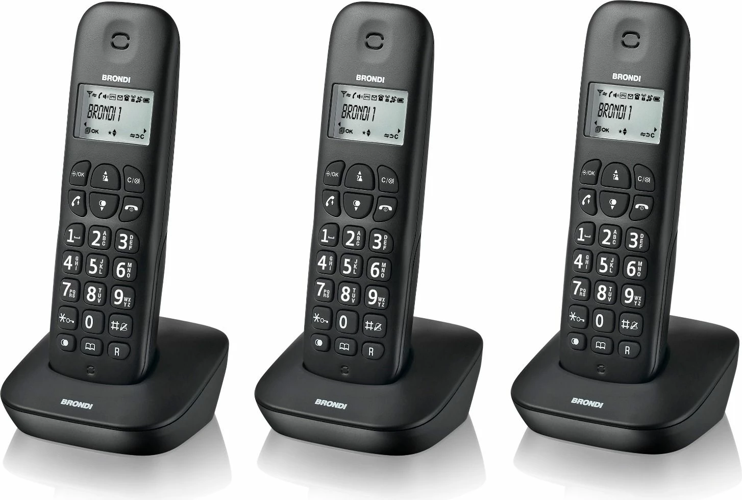 Telefon pa kabllo Brondi Gala Trio, i zi