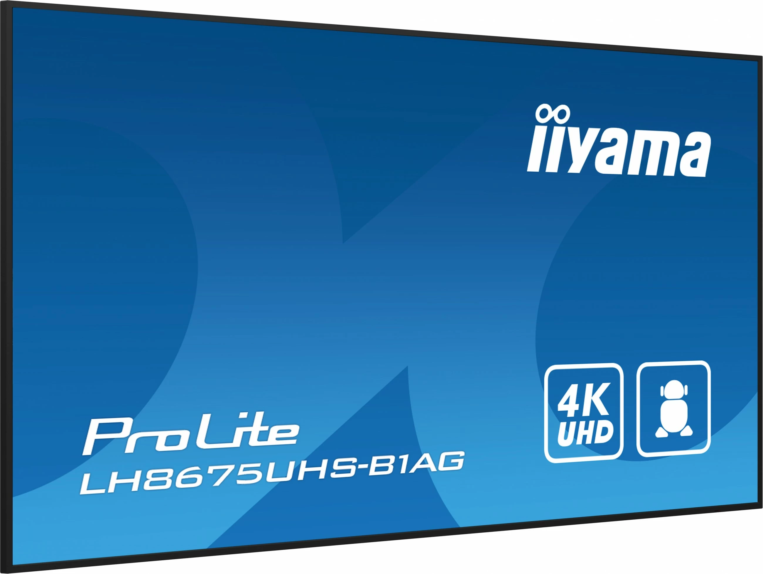 Ekran digjital iiyama LH8675UHS-B1AG, 86", 4K UHD, Wi-Fi