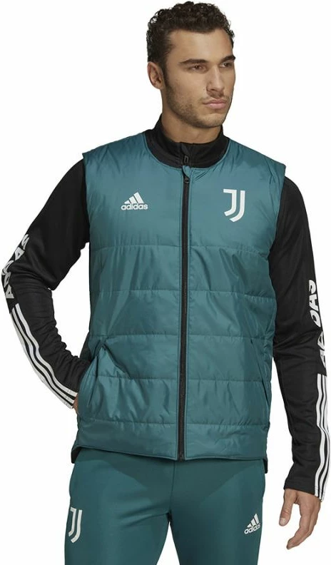 Jelek sportiv për meshkuj adidas, modeli Juventus, blu dhe zi
